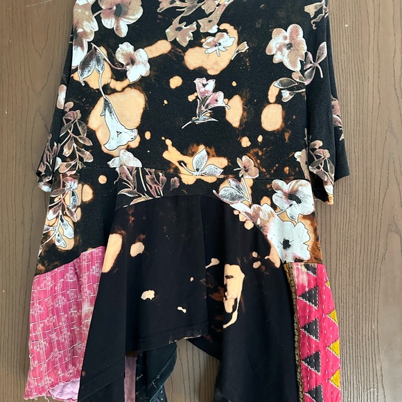 The Morgan Factory flowy breezy boho shirt in size L-3x - Picture 4 of 8